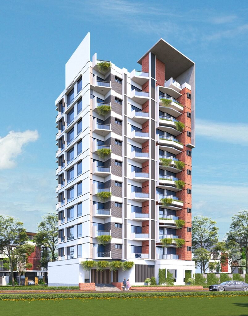 Heaven Hill apartment building at Rajib Chattar, Rajshahi