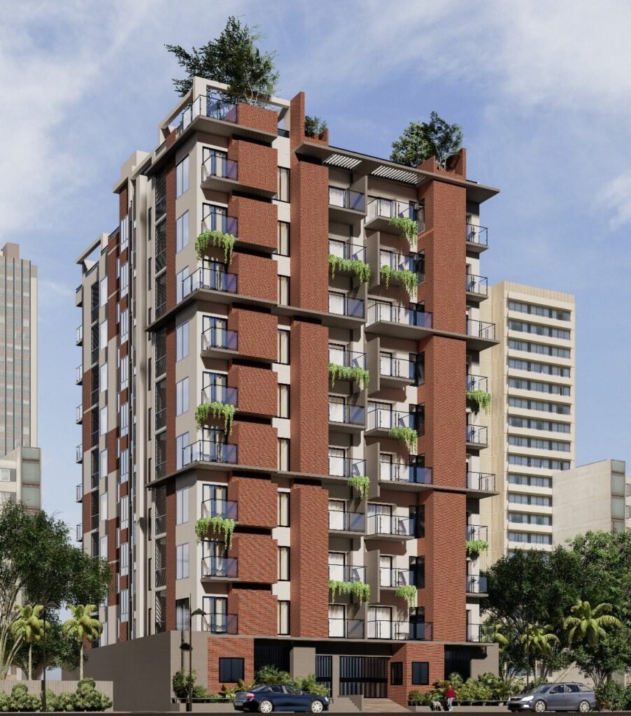 Waheed Heights apartment building at Siroil, Rajshahi